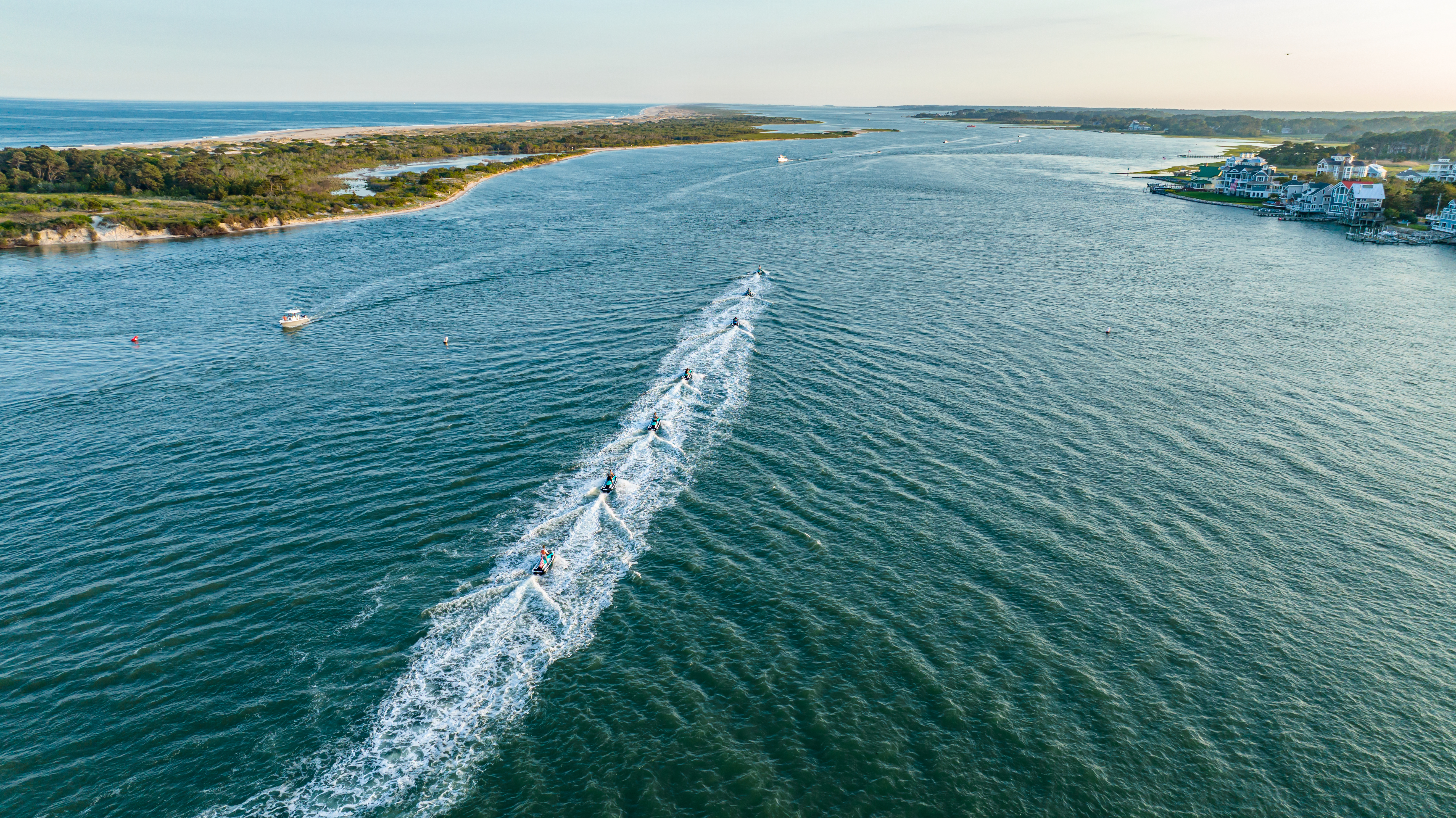 Panoramic water view
